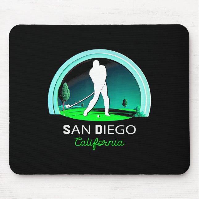 Alfombrilla De Ratón Golf Golf San Diego  (Frente)
