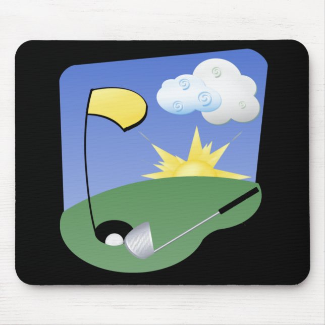 Alfombrilla De Ratón Golf Mousepad (Frente)