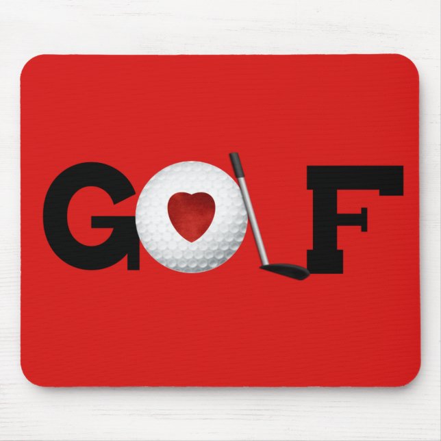 Alfombrilla De Ratón Golf Mousepad (Frente)