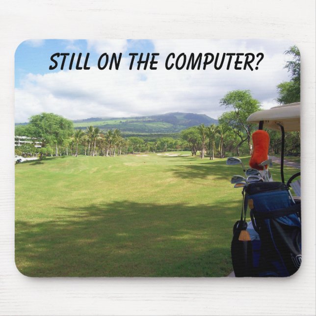 Alfombrilla De Ratón Golf Mousepad de Maui (Frente)