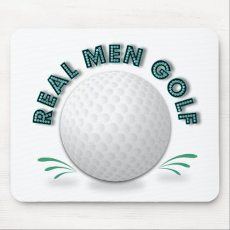 Alfombrilla De Ratón Golf real de los hombres