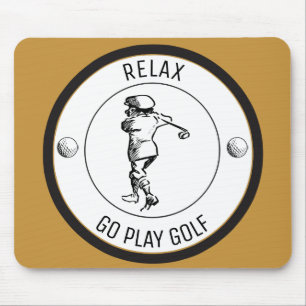 Alfombrilla De Ratón Golfer