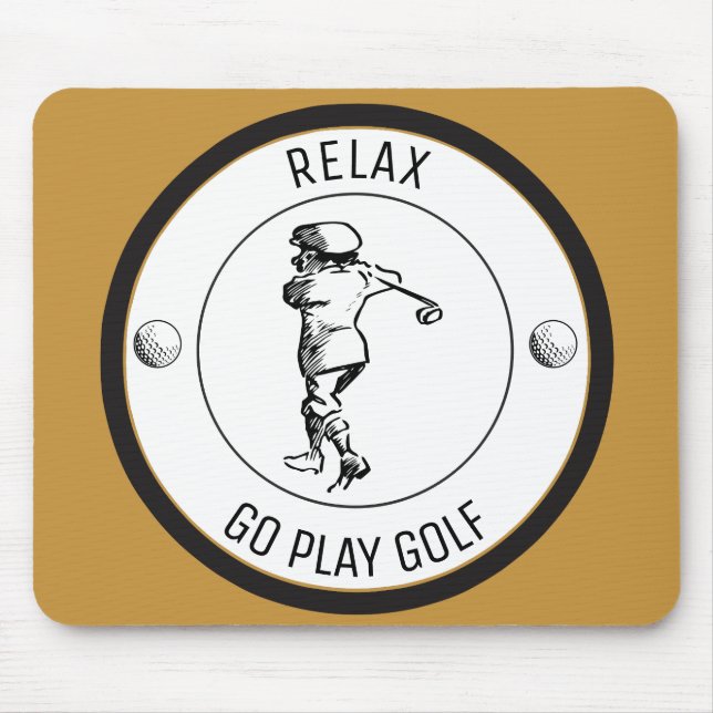 Alfombrilla De Ratón Golfer (Frente)