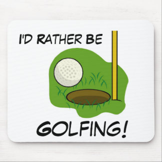 Alfombrilla De Ratón Golfing bastante Mousepad