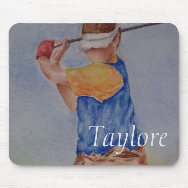 Alfombrilla De Ratón Golfista (Frente)