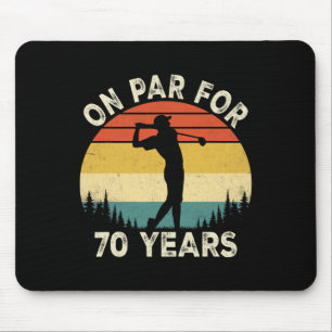 Alfombrilla De Ratón Golfista divertido cumpleaños 70 Golf 70 años