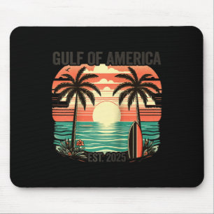 Alfombrilla De Ratón Golfo De Eeuu América Vintage Beach Americas Gulf 