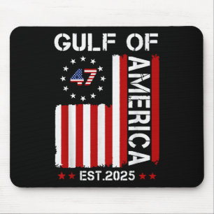 Alfombrilla De Ratón Golfo De Estados Unidos 2025 Bandera Americana Gol