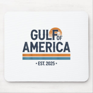Alfombrilla De Ratón Golfo De Estados Unidos América 2025 Vintage Bande
