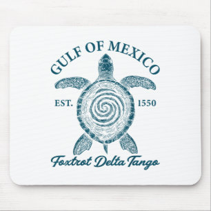 Alfombrilla De Ratón Golfo De México Foxtrots Deltas Tangos Golfo De Mé