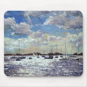 Alfombrilla De Ratón Golfo ligero de la tarde de Morbihan 2002