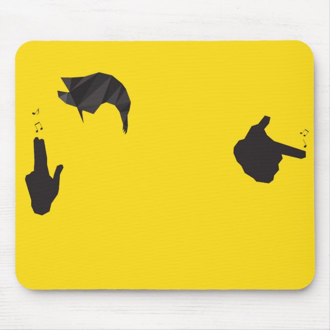 Alfombrilla De Ratón GOLPE VIOLENTO - Apolo - dios de la música (Frente)