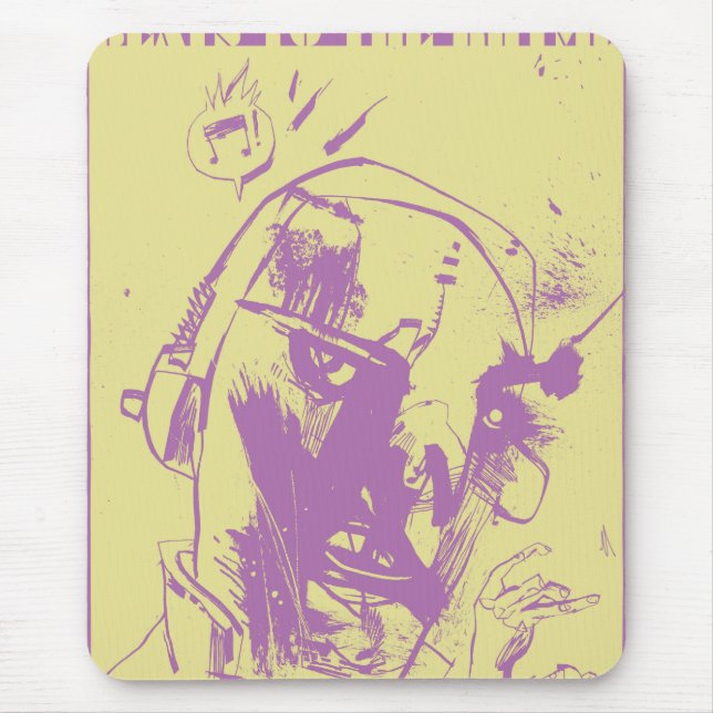 Alfombrilla De Ratón Golpes Mousepad (Frente)