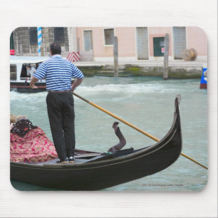 Alfombrilla De Ratón Góndolas en el canal de Venecia