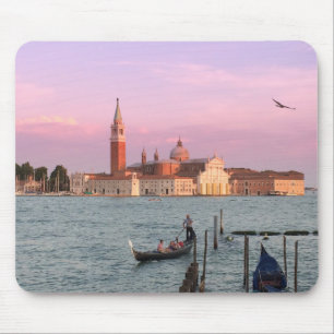 Alfombrilla De Ratón Góndolas Mousepad de Venecia Italia