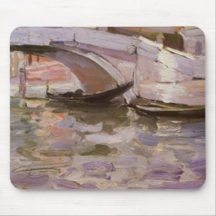 Alfombrilla De Ratón Góndolas por John Singer Sargent, arte impresionis