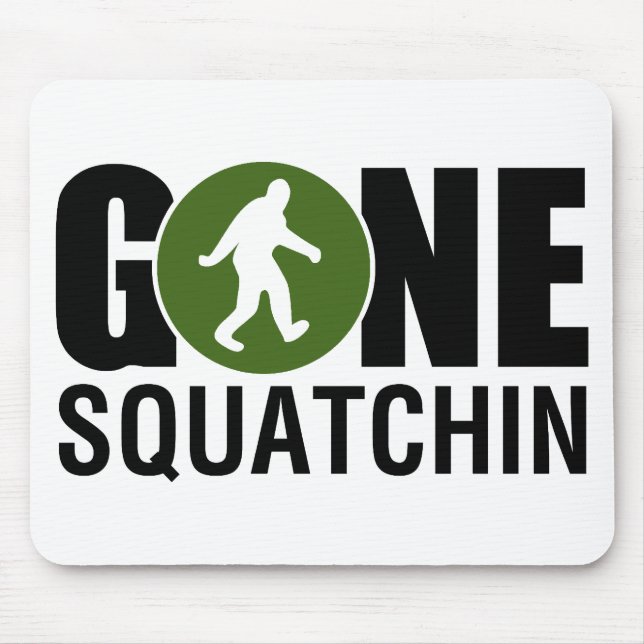 Alfombrilla De Ratón Gone Squatchin (Frente)