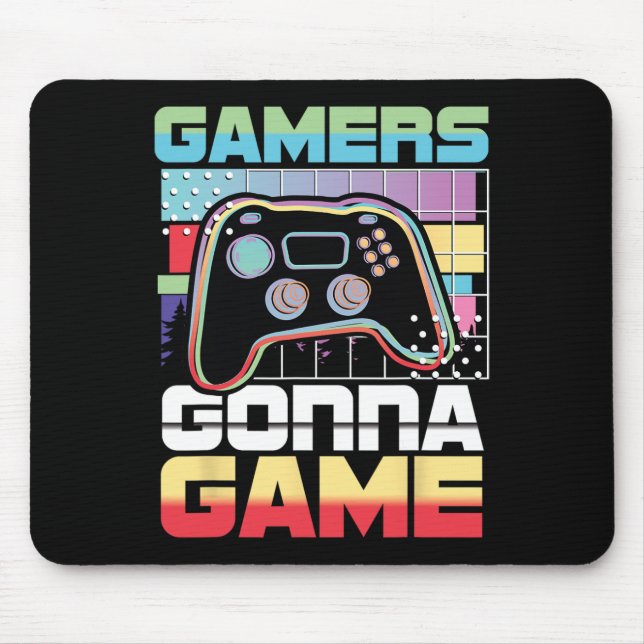 Alfombrilla De Ratón Gonna Game Video Player Gaming Funny (Frente)