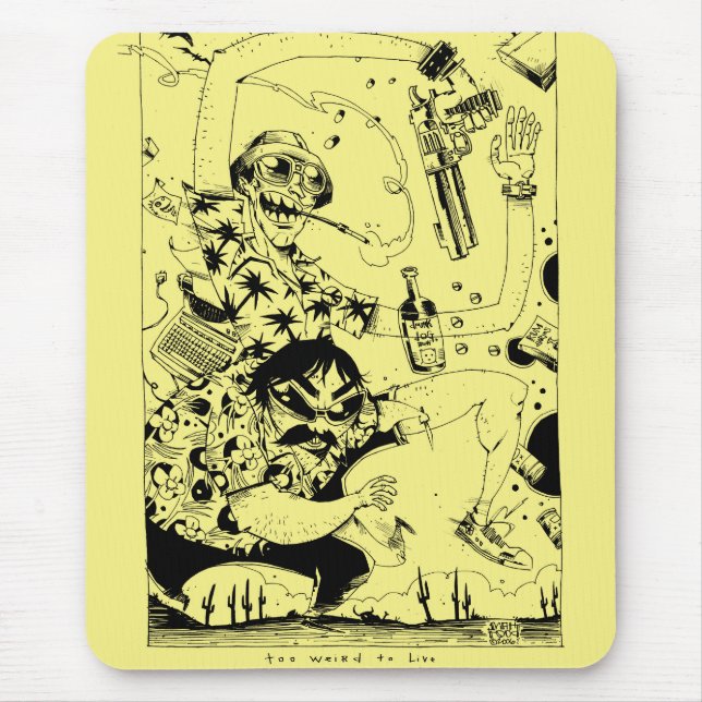 Alfombrilla De Ratón Gonzo puro Mousepad (Frente)