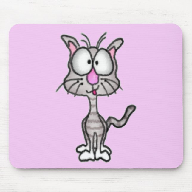 Alfombrilla De Ratón Goofy Kitty Mousepad (Frente)