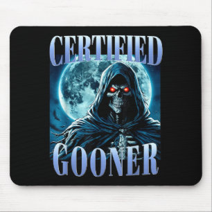 Alfombrilla De Ratón Goon divertido meme de gooning esqueleto Gooner ce