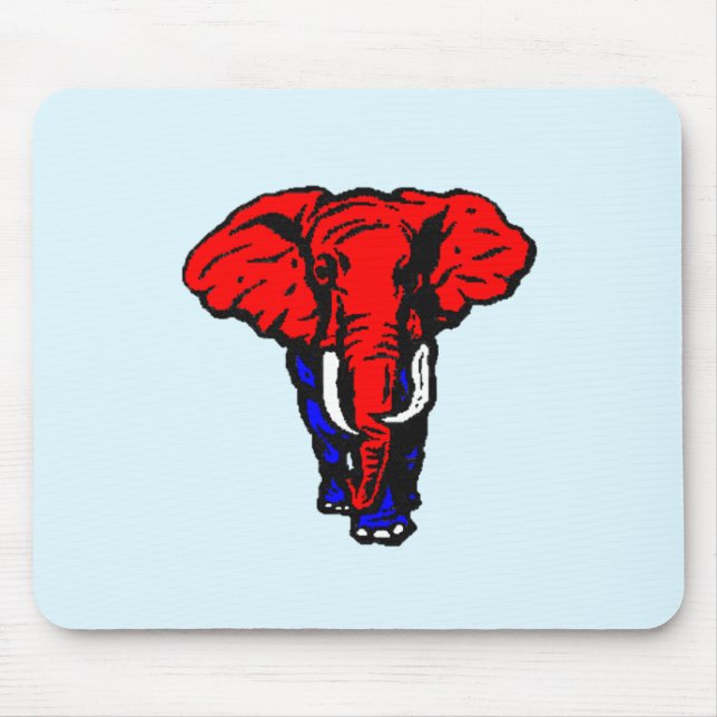 Alfombrilla De Ratón GOP Mousepad del ELEFANTE (Frente)