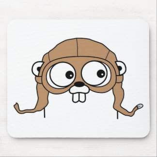 Alfombrilla De Ratón Gordon el Gopher Mousepad de Golang