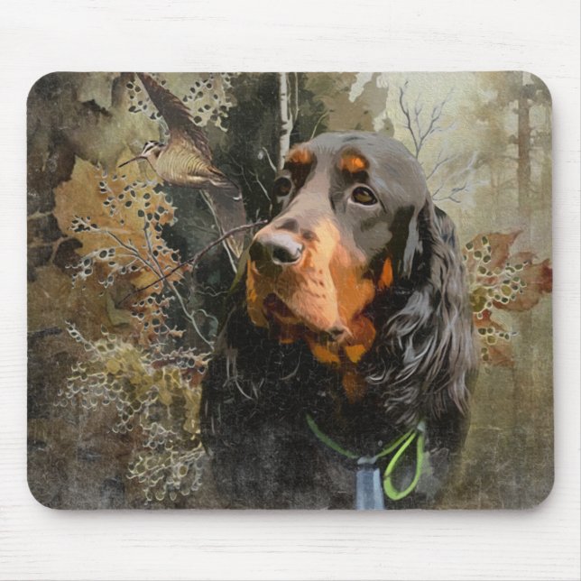 Alfombrilla De Ratón Gordon Setter (Frente)