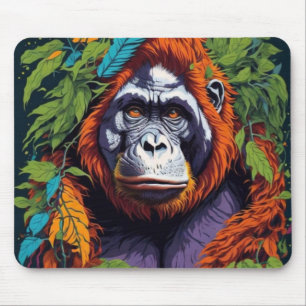 Alfombrilla De Ratón Gorila en el Mist Mousepad