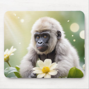 Alfombrilla De Ratón Gorilla Animal Fun Fantastic Surreal Wildlife
