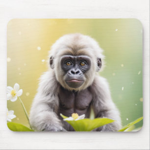 Alfombrilla De Ratón Gorilla Animal Fun Fantastic Surreal Wildlife
