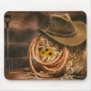 Alfombrilla De Ratón Gorra Cowboy