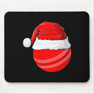 Alfombrilla De Ratón Gorra de Santa de Navidad Cricket 