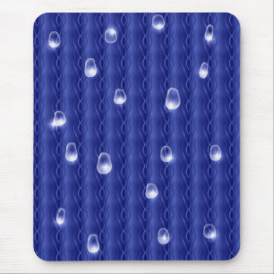 Alfombrilla De Ratón Gotas de lluvia Metalizado