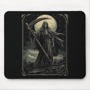 Alfombrilla De Ratón Gótico gótico Halloween Grim Reaper