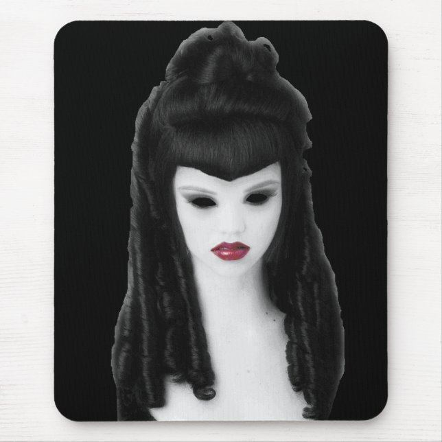Alfombrilla De Ratón Gótico Lady Mousepad (Frente)