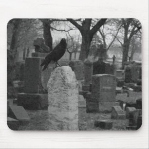 Alfombrilla De Ratón Gótico monocromo