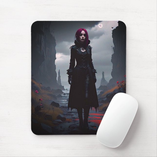 Alfombrilla De Ratón Gótico- Mousepad (Con ratón)