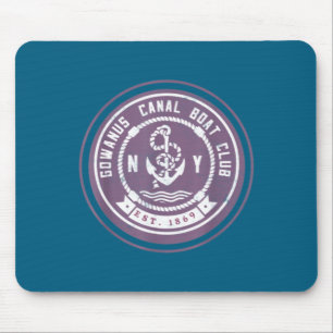 Alfombrilla De Ratón Gowanus C Boat Club Divertido Brooklyn Nueva York 