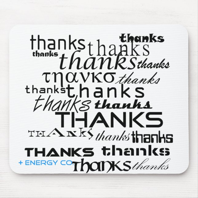 Alfombrilla De Ratón Gracias Mousepad (Frente)