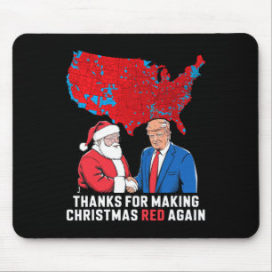 Alfombrilla De Ratón Gracias Por Hacer Rojo A Los Navidades De Nuevo Tr