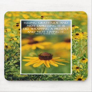 Alfombrilla De Ratón Gracias - Susans Negro-Observado Mousepad