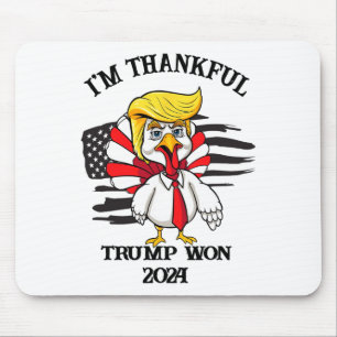 Alfombrilla De Ratón Gracias Trump, gracias Trump ganó 1