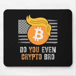 Alfombrilla De Ratón Gracias Trump, ¿Hasta Crypto Bro Lift C?