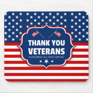 Alfombrilla De Ratón Gracias Veteranos