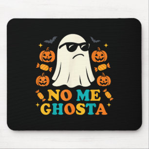 Alfombrilla De Ratón Graciosa Camisa Fantasma Mexicana, No Me Ghosta Me