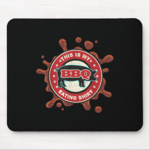 Alfombrilla De Ratón Graciosa Carne Bbq De Comida Graciosa - Esta Es Mi