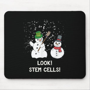 Alfombrilla De Ratón Graciosa nieve para Navidades de Snowman ciencia n