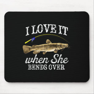 Alfombrilla De Ratón Graciosa Pesca de pez cabrío Gra