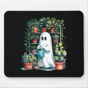 Alfombrilla De Ratón Graciosas Plantas Fantasmas Tocante Trick O Trate 